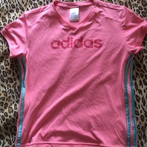 Pink Adidas Kids Top